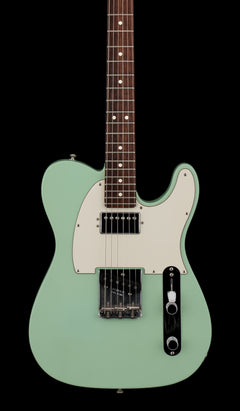 Used Fender American Performer Telecaster Hum (2020) - Satin Surf Green #24188 with Hard Case