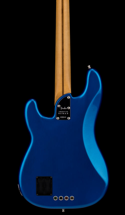 Used Fender American Ultra II Precision Bass (2024) - Noble Blue #05667 with Original Hard Case