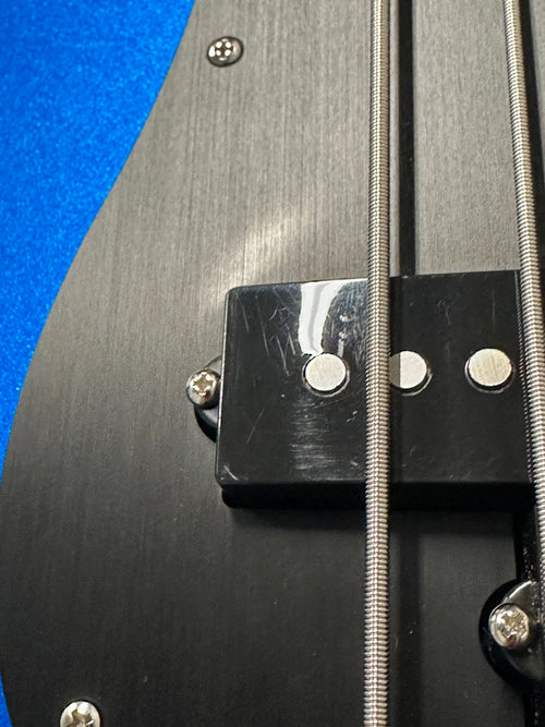 Used Fender American Ultra II Precision Bass (2024) - Noble Blue #05667 with Original Hard Case
