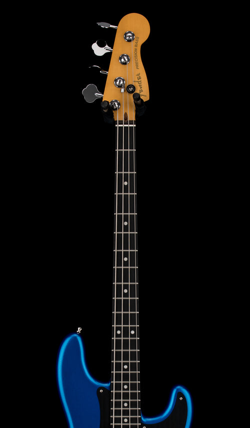Used Fender American Ultra II Precision Bass (2024) - Noble Blue #05667 with Original Hard Case