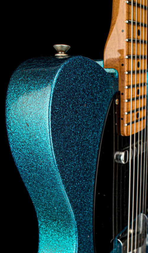 Used Fender Custom Shop Chicago Music Exchange 1952 Telecaster Journeyman Relic (2023) - Super Aged Blue Sparkle #35276 with Original Hard Case