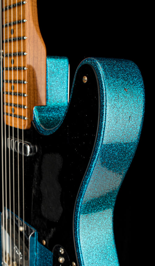 Used Fender Custom Shop Chicago Music Exchange 1952 Telecaster Journeyman Relic (2023) - Super Aged Blue Sparkle #35276 with Original Hard Case