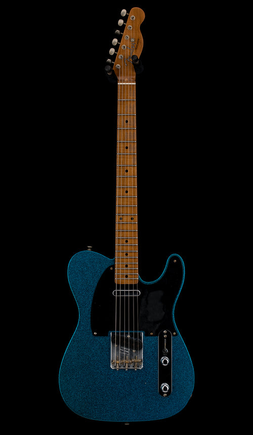 Used Fender Custom Shop Chicago Music Exchange 1952 Telecaster Journeyman Relic (2023) - Super Aged Blue Sparkle #35276 with Original Hard Case