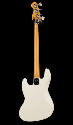 Used Modified Fender Modern Player Fretless Jazz Bass (2013) - Olympic White #26768