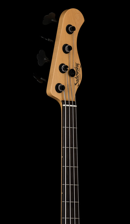 Used Sadowsky NYC Custom Standard 4-String Fretless (2011) - Vintage Tint #5911 with Case