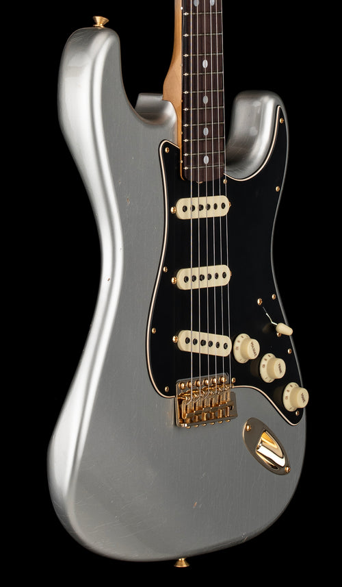 Fender Custom Shop Limited Edition 1965 Dual-Mag Stratocaster Journeyman Relic with Closet Classic Hardware - Aged Inca Silver #81649