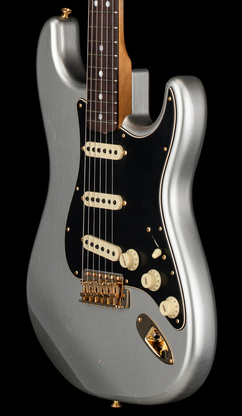 Fender Custom Shop Limited Edition 1965 Dual-Mag Stratocaster Journeyman Relic with Closet Classic Hardware - Aged Inca Silver #81649