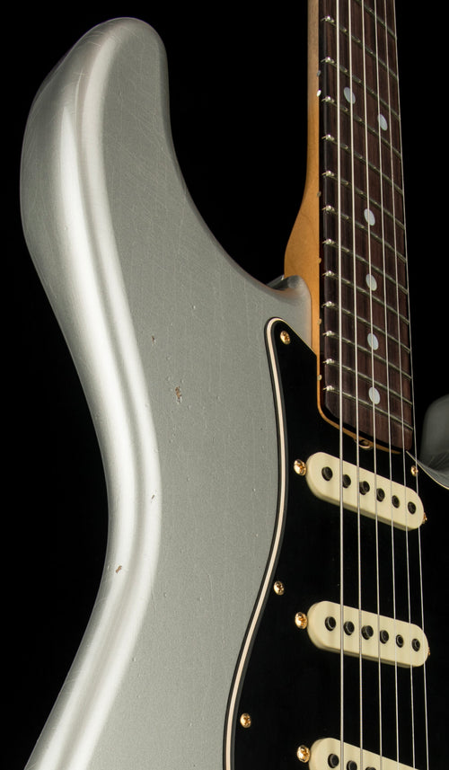 Fender Custom Shop Limited Edition 1965 Dual-Mag Stratocaster Journeyman Relic with Closet Classic Hardware - Aged Inca Silver #81649