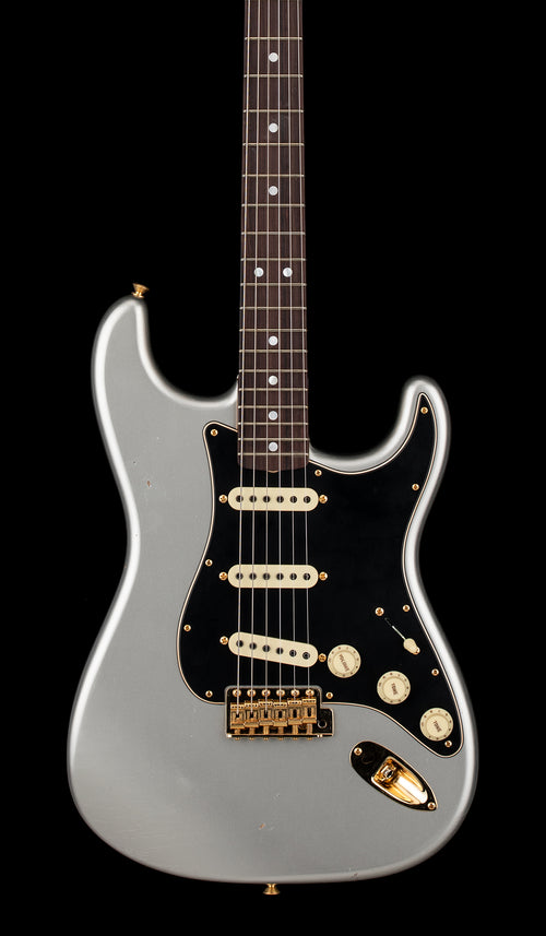 Fender Custom Shop Limited Edition 1965 Dual-Mag Stratocaster Journeyman Relic with Closet Classic Hardware - Aged Inca Silver #81649