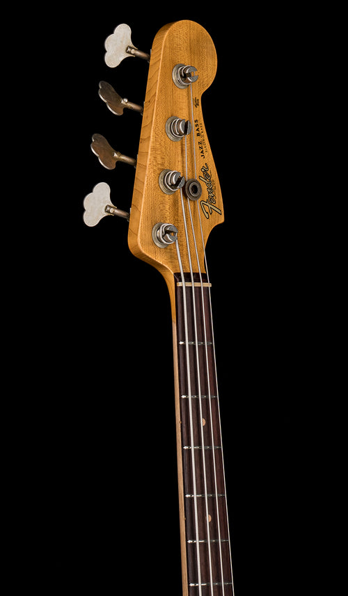 Fender Custom Shop 1961 Jazz Bass Heavy Relic - Bleached 3-Tone Sunburst #78331 (Copy)