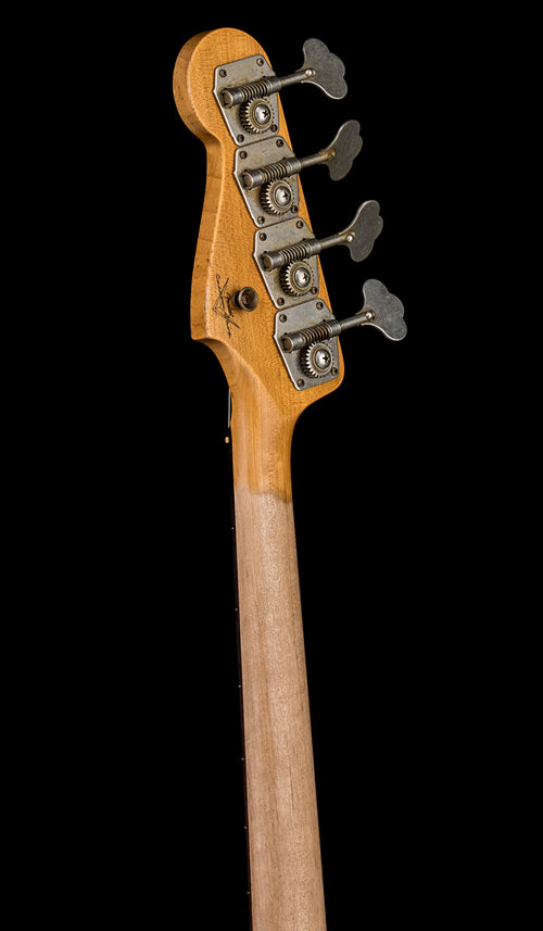 Fender Custom Shop 1961 Jazz Bass Heavy Relic - Bleached 3-Tone Sunburst #78331 (Copy)