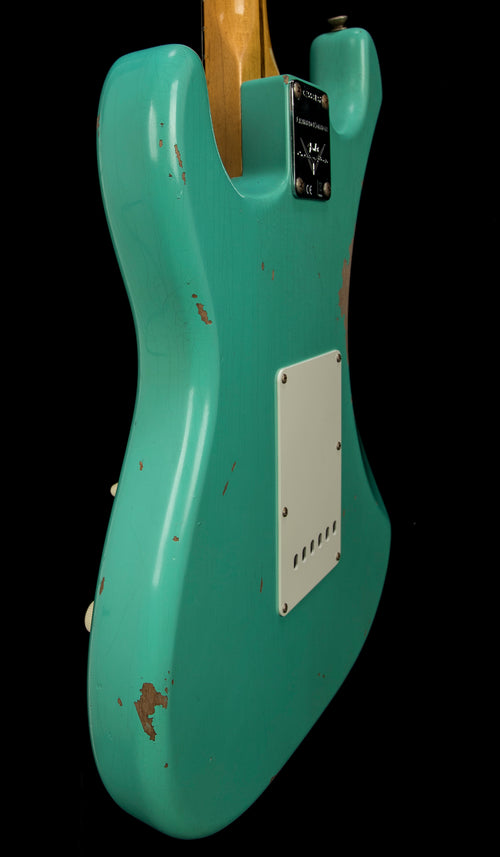 Fender Custom Shop Limited Edition Fat 50s Strat Relic - Super Faded Aged Seafoam Green #53137