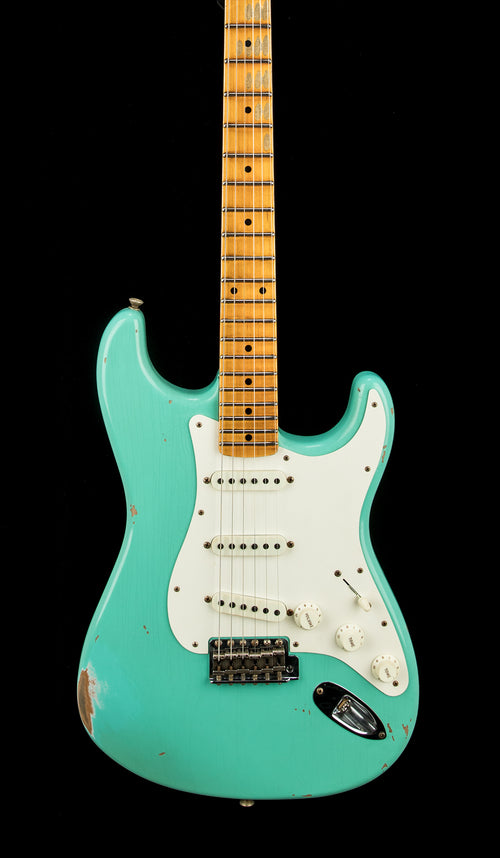 Fender Custom Shop Limited Edition Fat 50s Strat Relic - Super Faded Aged Seafoam Green #53137