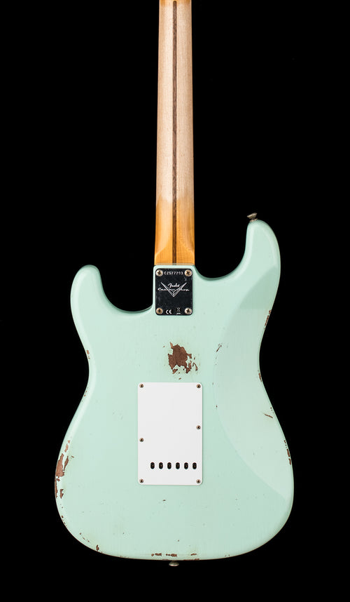 Fender Custom Shop 1958 Stratocaster Relic - Super Faded Aged Surf Green #77293