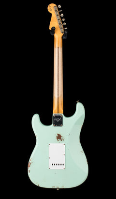 Fender Custom Shop 1958 Stratocaster Relic - Super Faded Aged Surf Green #77293