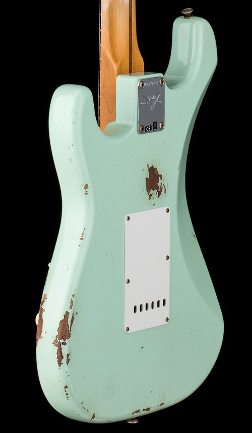 Fender Custom Shop 1958 Stratocaster Relic - Super Faded Aged Surf Green #77293