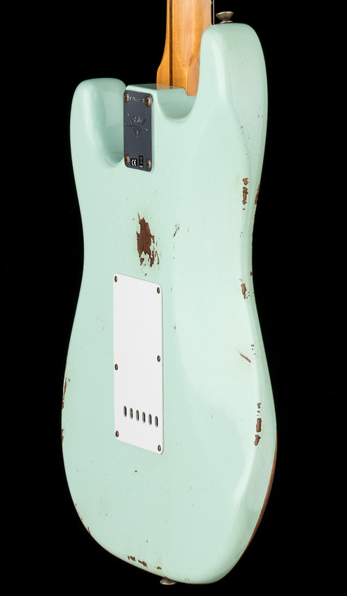 Fender Custom Shop 1958 Stratocaster Relic - Super Faded Aged Surf Green #77293