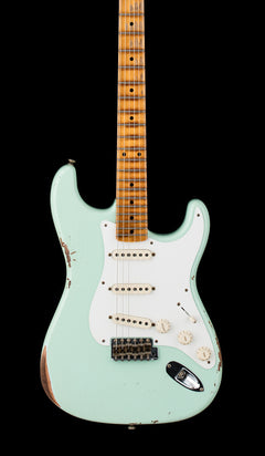 Fender Custom Shop 1958 Stratocaster Relic - Super Faded Aged Surf Green #77293