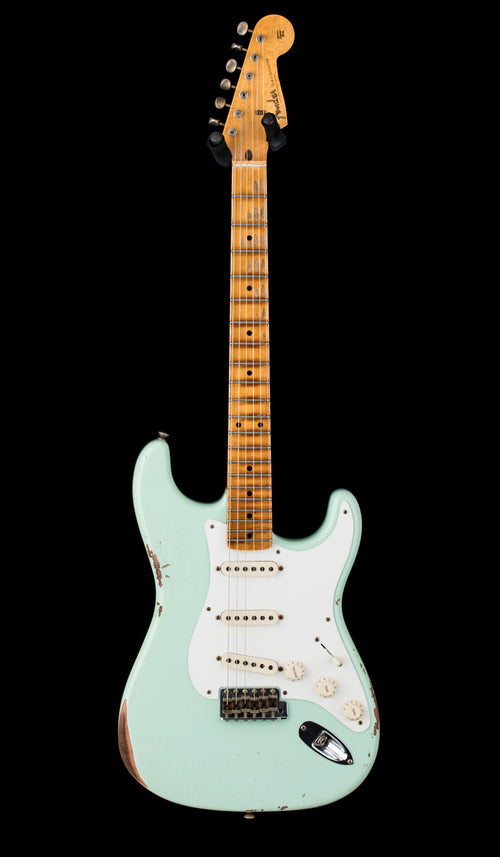 Fender Custom Shop 1958 Stratocaster Relic - Super Faded Aged Surf Green #77293