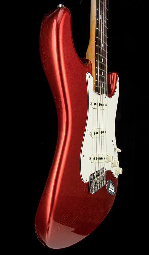 Fender Custom Shop '66 Stratocaster Deluxe Closet Classic - Faded Aged Candy Apple Red #69322