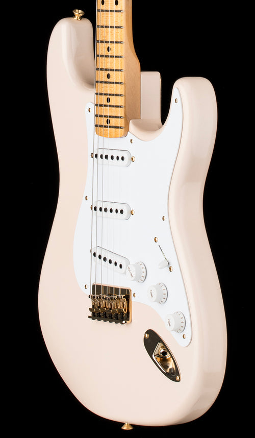 Fender Custom Shop Limited Edition 1954 Hardtail Stratocaster DLX Closet Classic - Super Faded Aged Shell Pink #0433