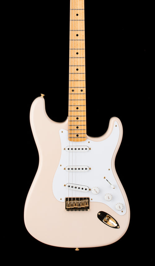 Fender Custom Shop Limited Edition 1954 Hardtail Stratocaster DLX Closet Classic - Super Faded Aged Shell Pink #0433