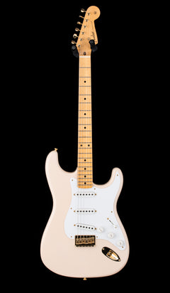 Fender Custom Shop Limited Edition 1954 Hardtail Stratocaster DLX Closet Classic - Super Faded Aged Shell Pink #0433