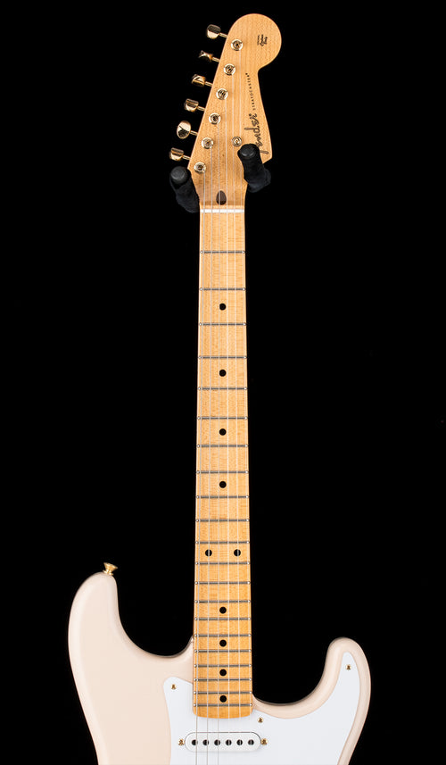 Fender Custom Shop Limited Edition 1954 Hardtail Stratocaster DLX Closet Classic - Super Faded Aged Shell Pink #0433