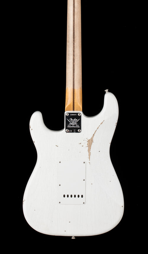 Fender Custom Shop Limited Edition Fat 1954 Stratocaster Relic with Closet Classic Hardware - Aged Arctic White #0171