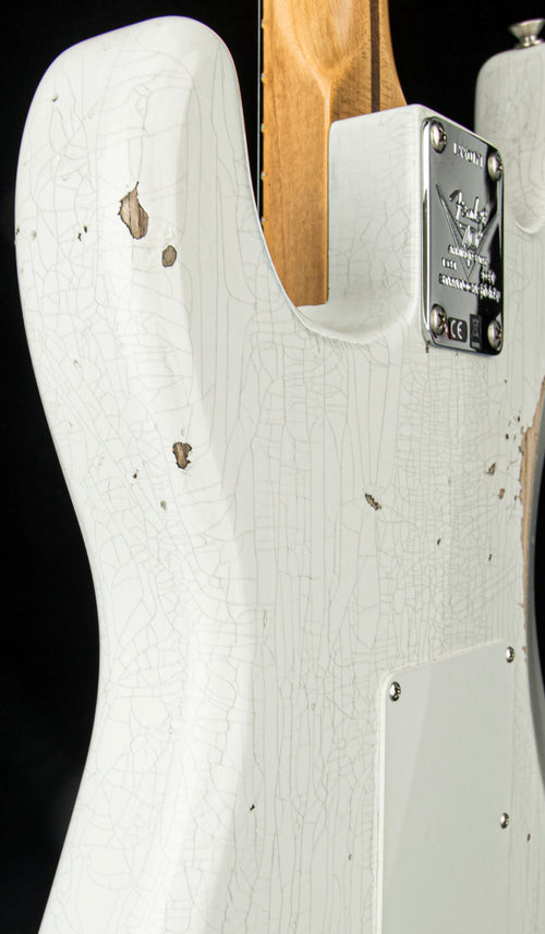 Fender Custom Shop Limited Edition Fat 1954 Stratocaster Relic with Closet Classic Hardware - Aged Arctic White #0171