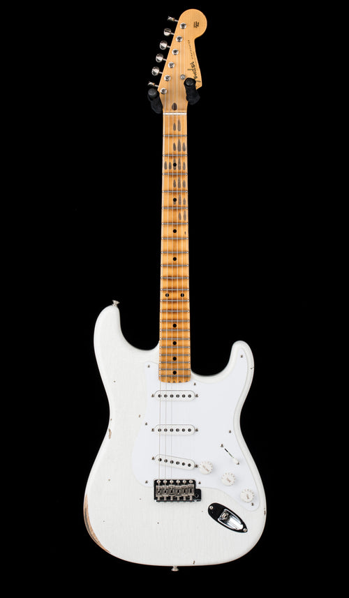 Fender Custom Shop Limited Edition Fat 1954 Stratocaster Relic with Closet Classic Hardware - Aged Arctic White #0171