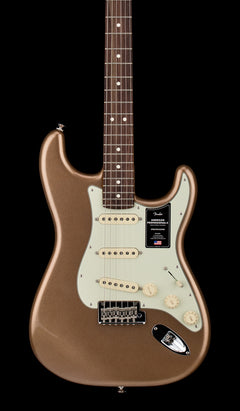 Fender Empire Music Exclusive Limited Edition American Professional II Stratocaster - Firemist Gold Metallic #23177