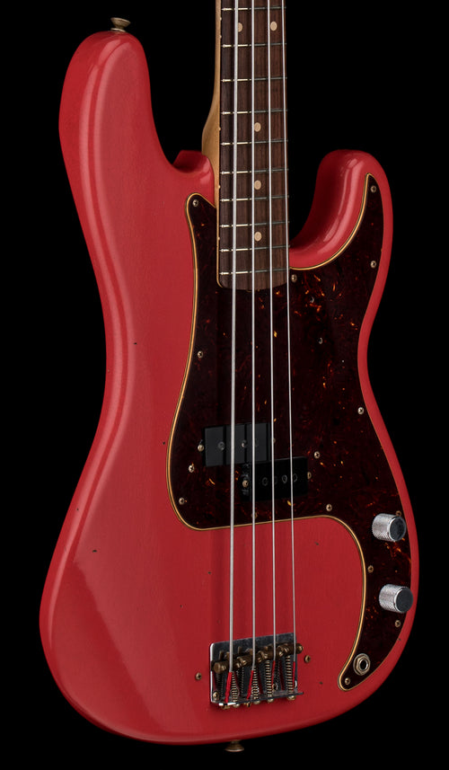 Fender Custom Shop Pino Palladino Signature Precision Bass - Fiesta Red over Desert Sand #33854