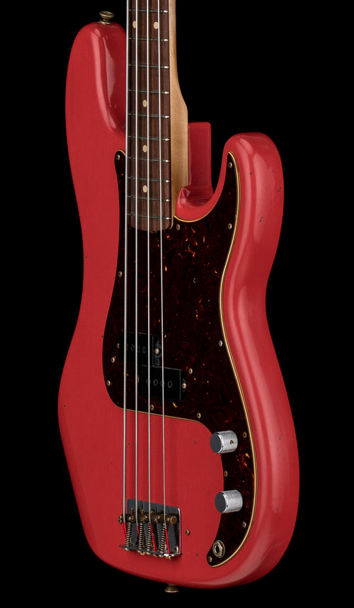 Fender Custom Shop Pino Palladino Signature Precision Bass - Fiesta Red over Desert Sand #33854