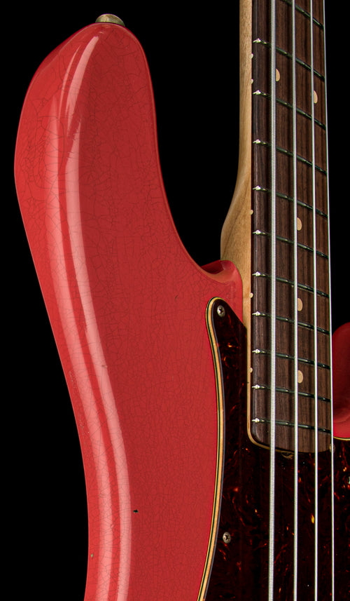 Fender Custom Shop Pino Palladino Signature Precision Bass - Fiesta Red over Desert Sand #33854