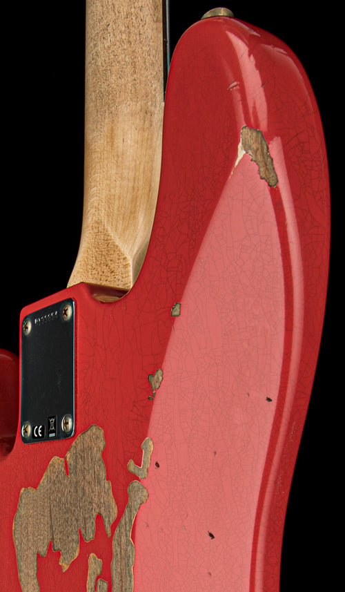 Fender Custom Shop Pino Palladino Signature Precision Bass - Fiesta Red over Desert Sand #33854