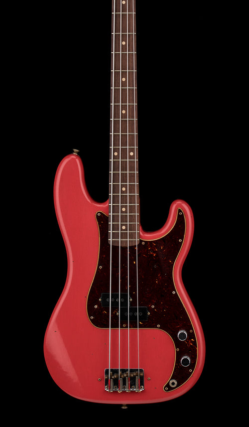 Fender Custom Shop Pino Palladino Signature Precision Bass - Fiesta Red over Desert Sand #33854