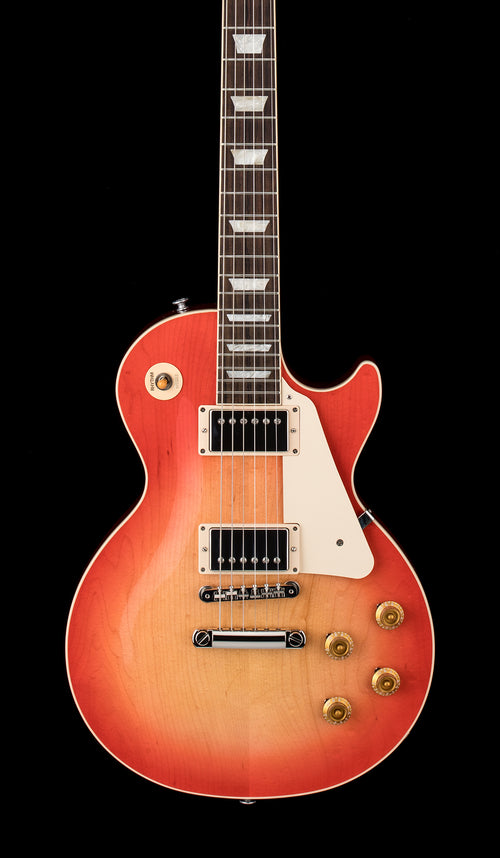 Used Gibson Les Paul Standard '50s Plain Top Limited-Edition (2024) - Washed Cherry Sunburst #40123 with Original Hard Case