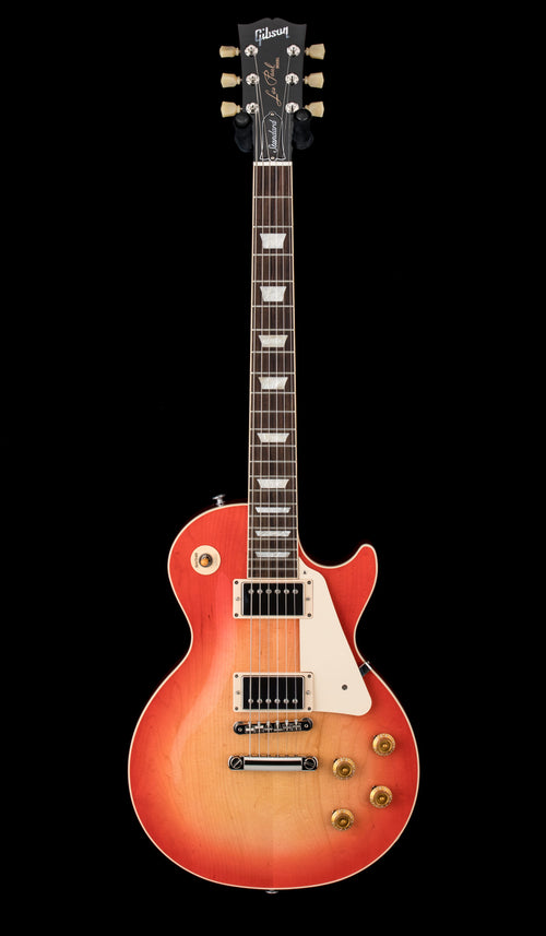 Used Gibson Les Paul Standard '50s Plain Top Limited-Edition (2024) - Washed Cherry Sunburst #40123 with Original Hard Case