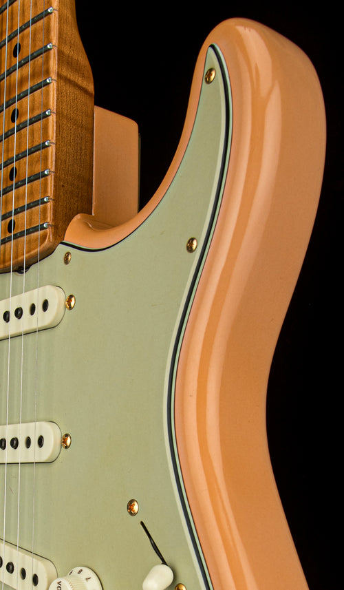 Used Fender Custom Shop Masterbuilt Dale Wilson '59 Stratocaster DLX Closet Classic (2024) - Aged Shell Pink #78349 with Original Hard Case