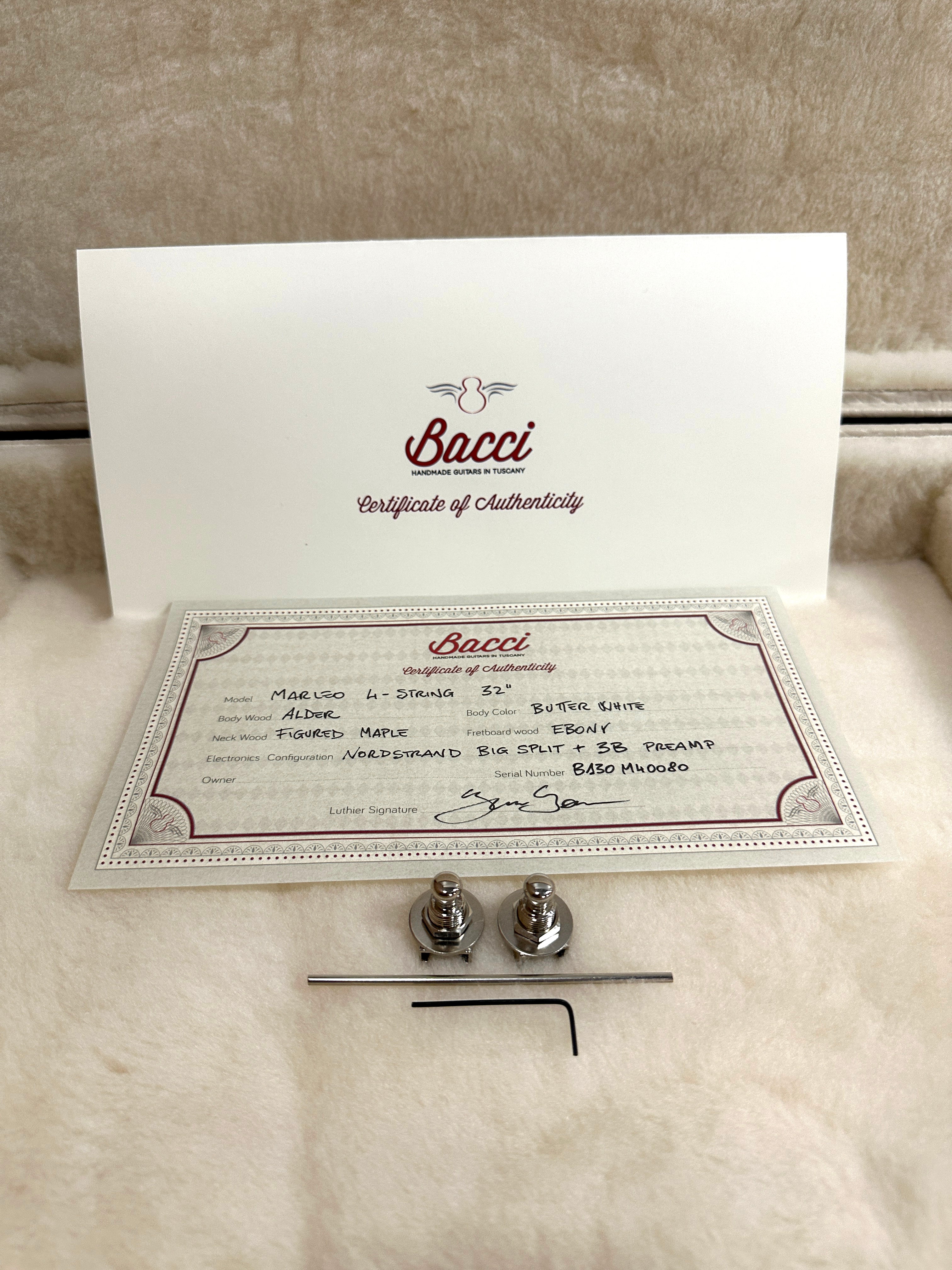 Bacci Marleo Bass - Butter White #40080 – Empire Music