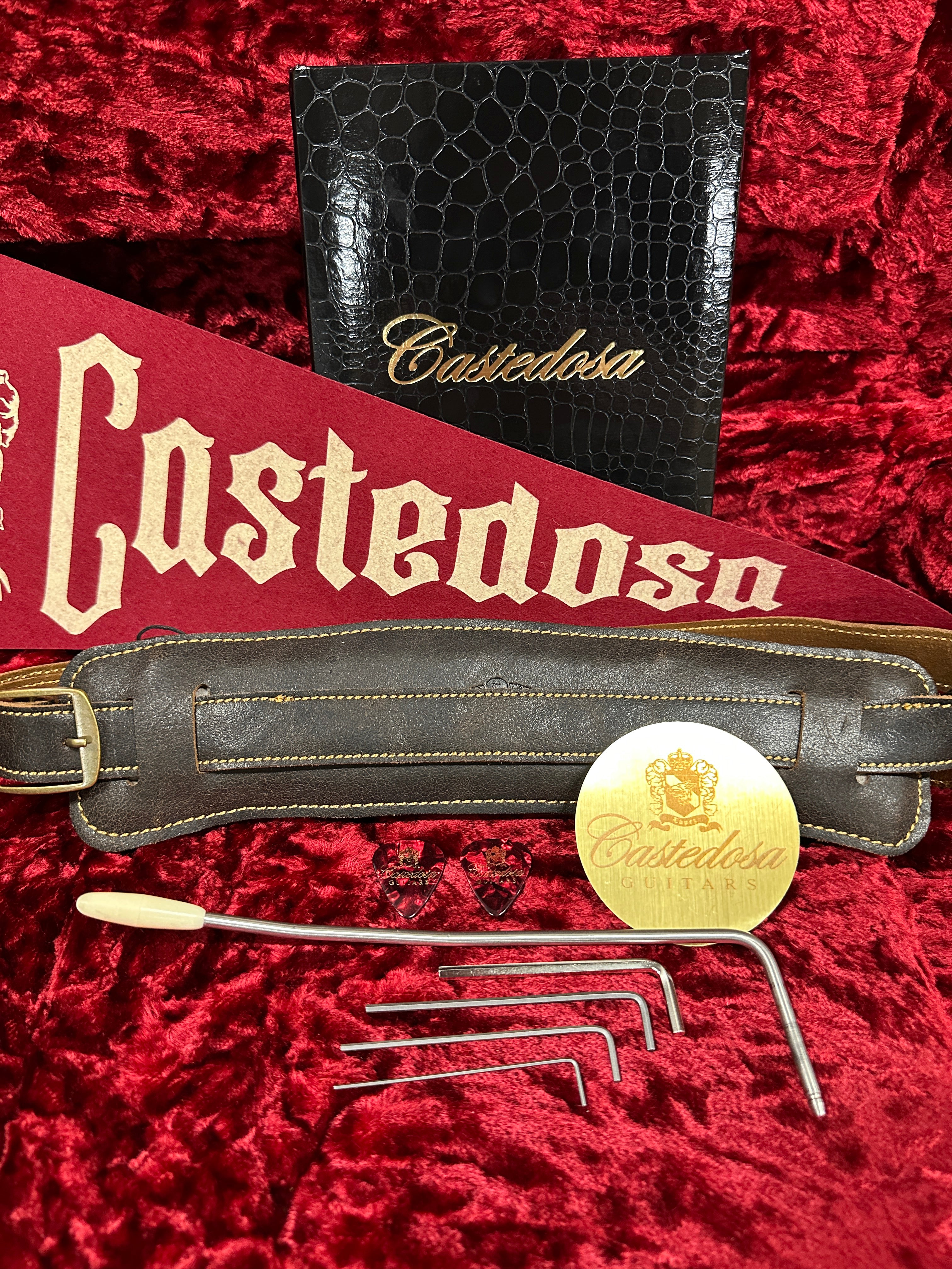 Castedosa Guitars Conchers Standard - Aged Black over Sparkle #551