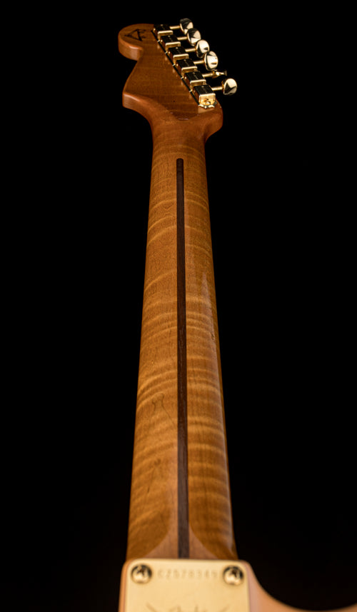 Used Fender Custom Shop Masterbuilt Dale Wilson '59 Stratocaster DLX Closet Classic (2024) - Aged Shell Pink #78349 with Original Hard Case