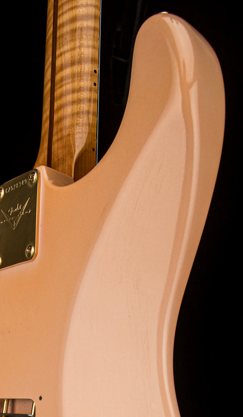 Used Fender Custom Shop Masterbuilt Dale Wilson '59 Stratocaster DLX Closet Classic (2024) - Aged Shell Pink #78349 with Original Hard Case