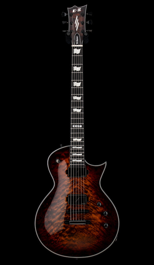 ESP E-II Eclipse - Tiger Eye Sunburst #ES2542243 (Factory Demonstration Model)