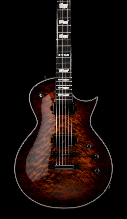 ESP E-II Eclipse - Tiger Eye Sunburst #ES2542243 (Factory Demonstration Model)