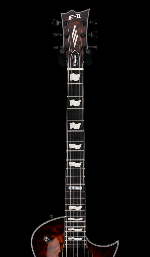 ESP E-II Eclipse - Tiger Eye Sunburst #ES2542243 (Factory Demonstration Model)