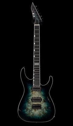 ESP E-II M-II HT - Mercury Blue Burst #ES0172243 (Factory Demonstration Model)