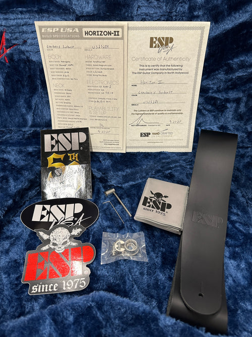 ESP Horizon-II USA - Cranberry Sunburst #25281