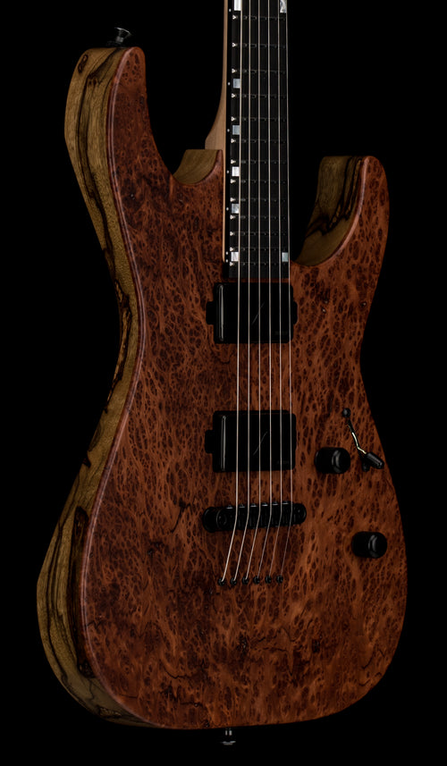 ESP USA Limited Edition M-II DX NT Redwood Burl - Natural Satin #26159